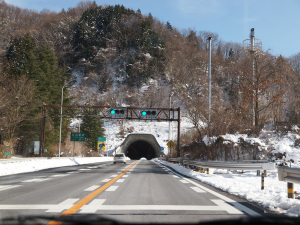 雪の信濃路