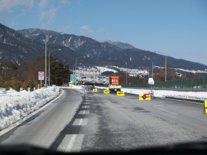 雪の信濃路
