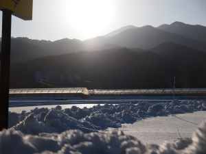 雪の信濃路