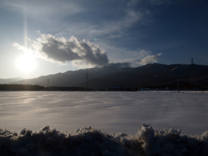雪の信濃路