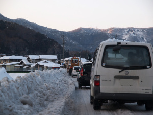 雪の信濃路