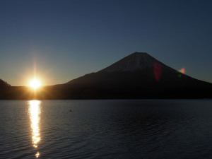 2018年 富士山 日の出