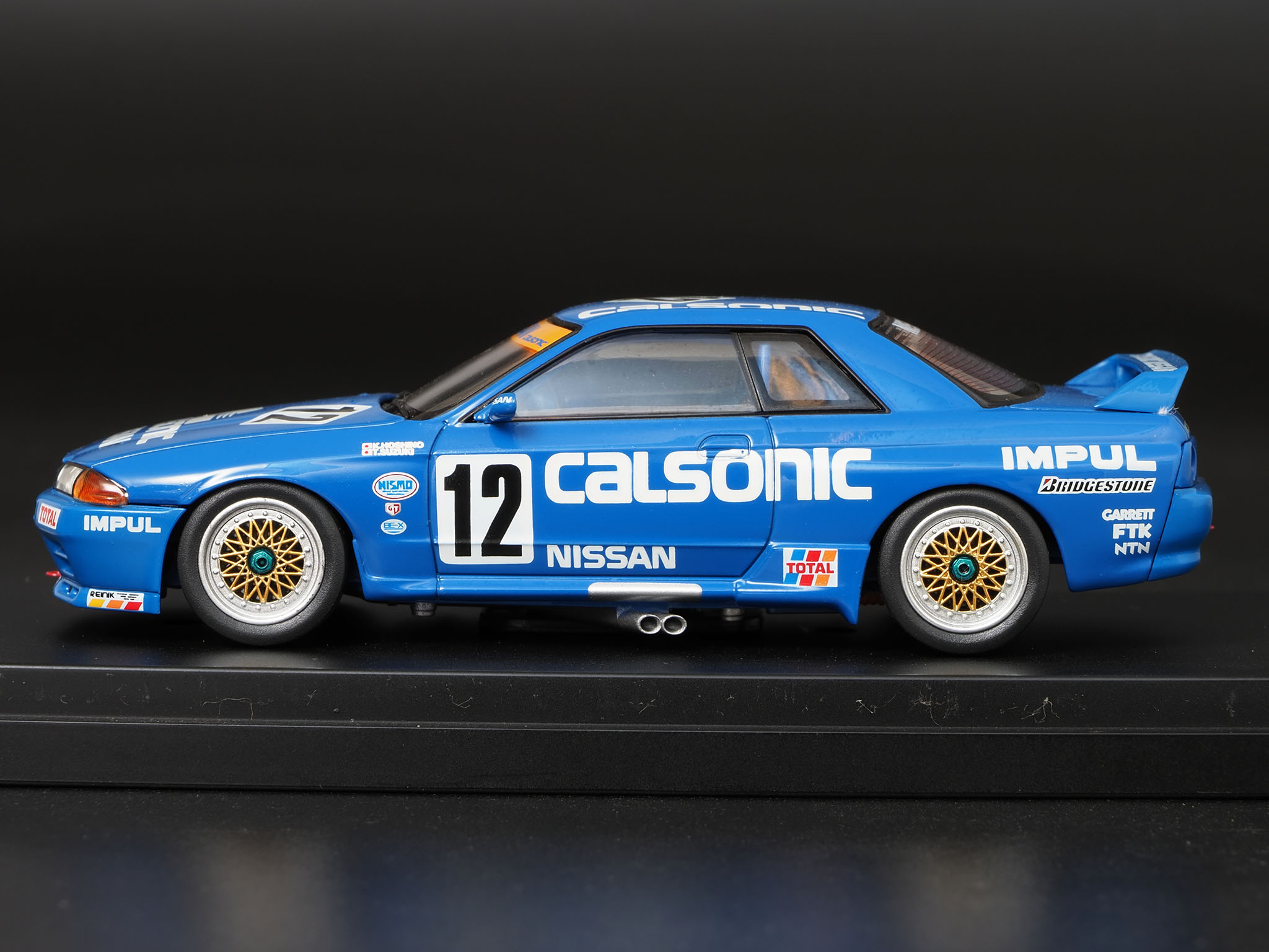 hpi 1/43 カルソニックスカイライン(#12)1990JTCデビューウィン - www